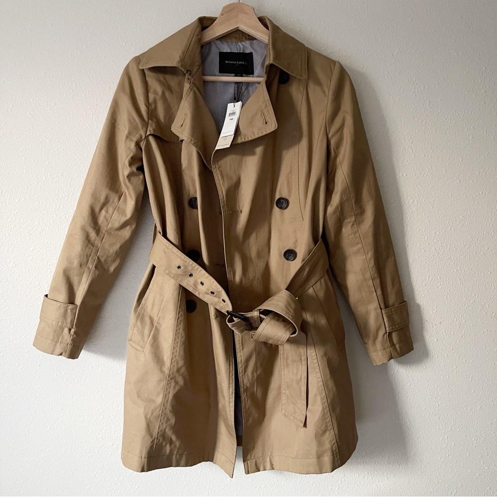 NWT Banana Republic trench coat